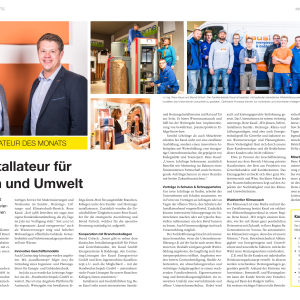 Der Installateur für Mensch und Umwelt